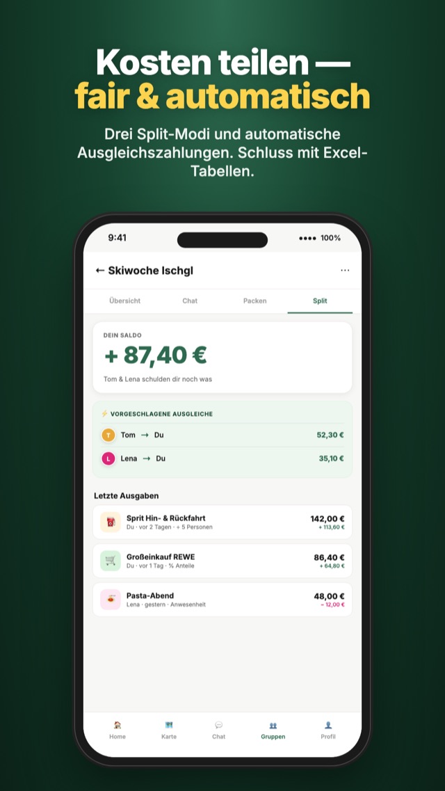 NiftyPanda Friends – Kosten teilen